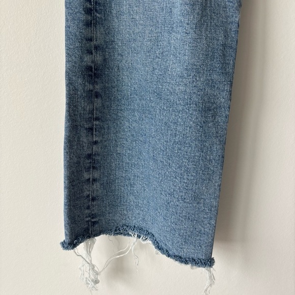 AG Adriano Goldschmied Kinsley High Rise Pop Crop Jeans Aged Denim 23 Years - Picture 7 of 16